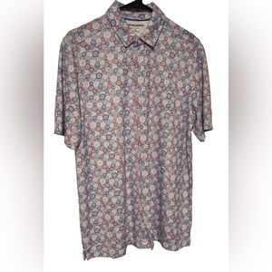 Johnston&Murphy Medium Button Up T-Shirt
